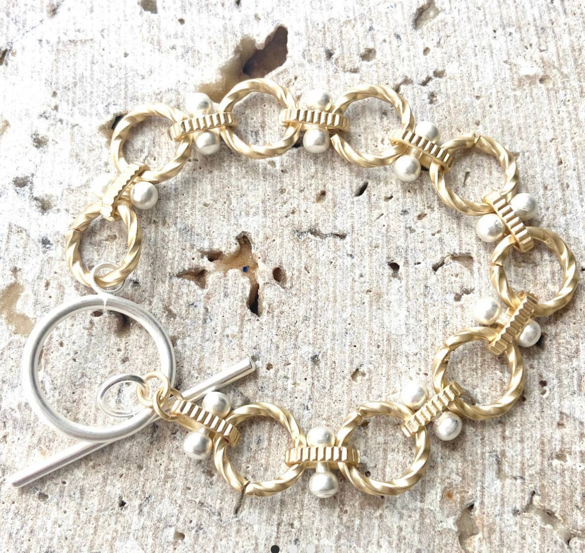 Matte Gold Bracelet
