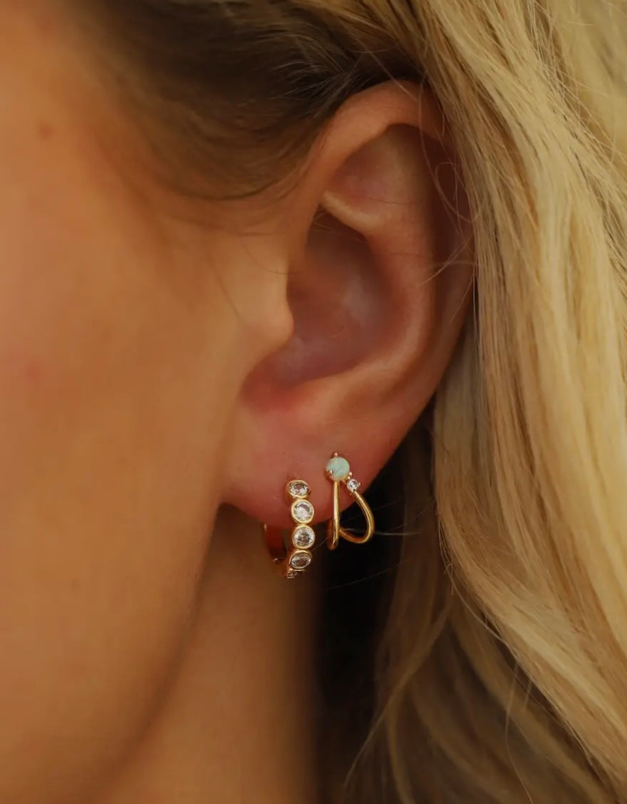 Opal Hoops
