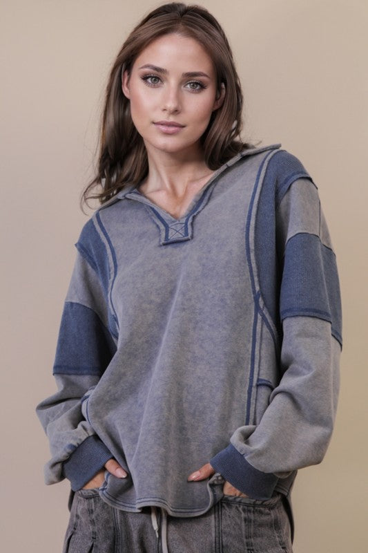 Josie Denim Top