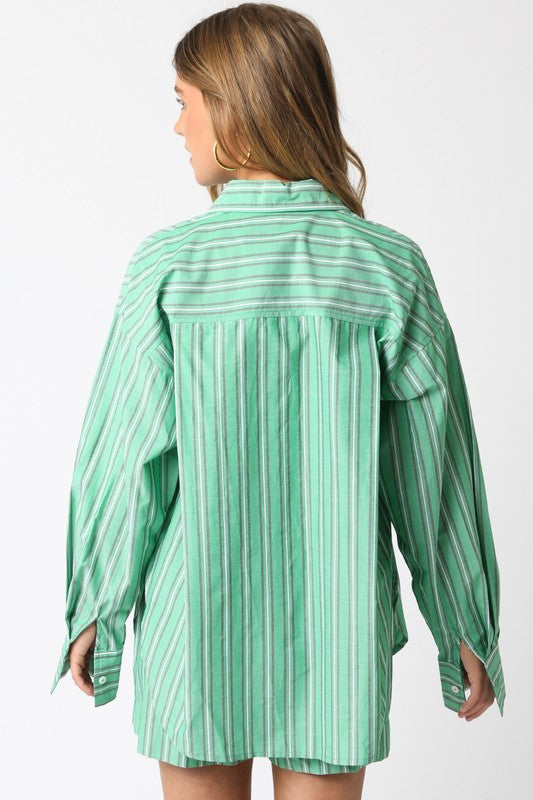 Dahlia Stripped Shirt