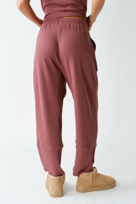 Megan Waffle Knit pants