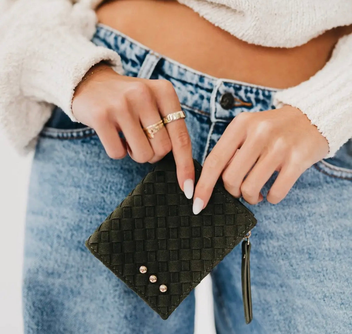 Kate Suede Wallet