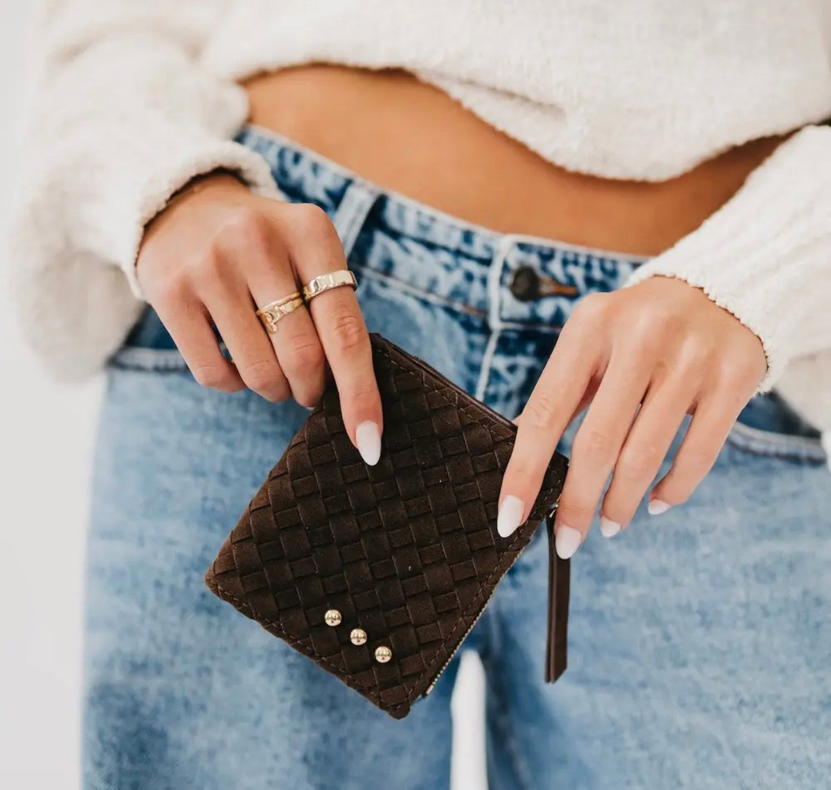 Kate Suede Wallet