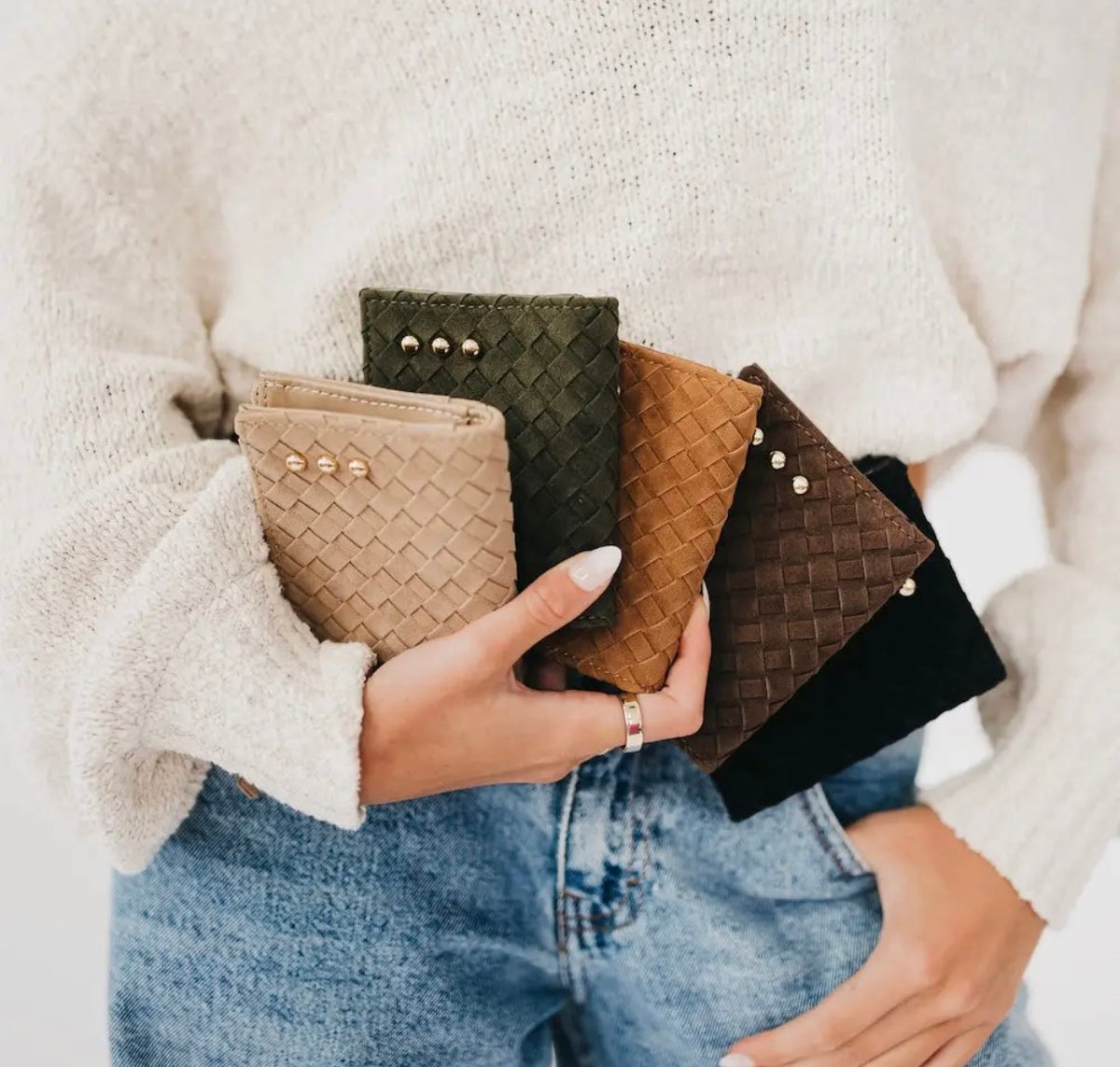 Kate Suede Wallet