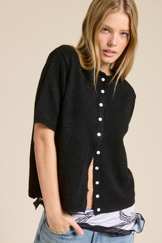 Little Black Cardigan