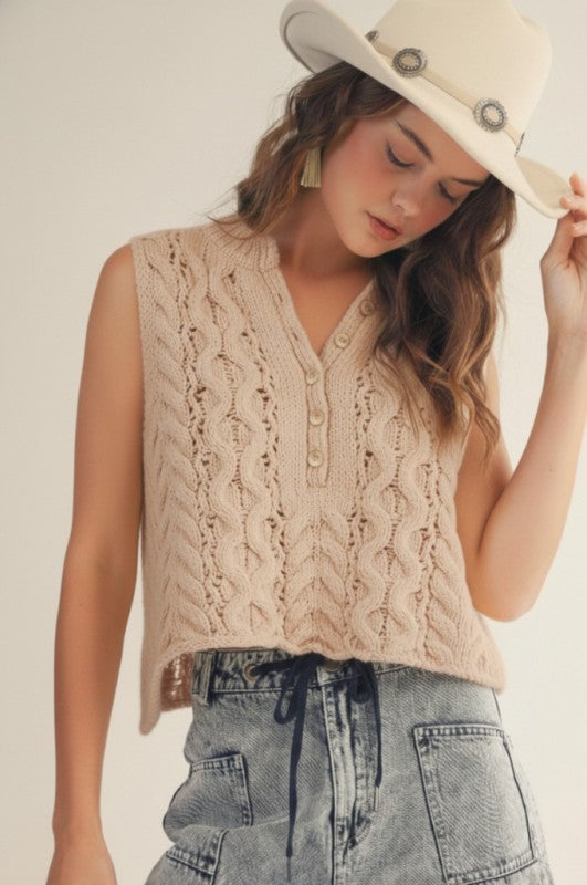 Margot Cable Knit
