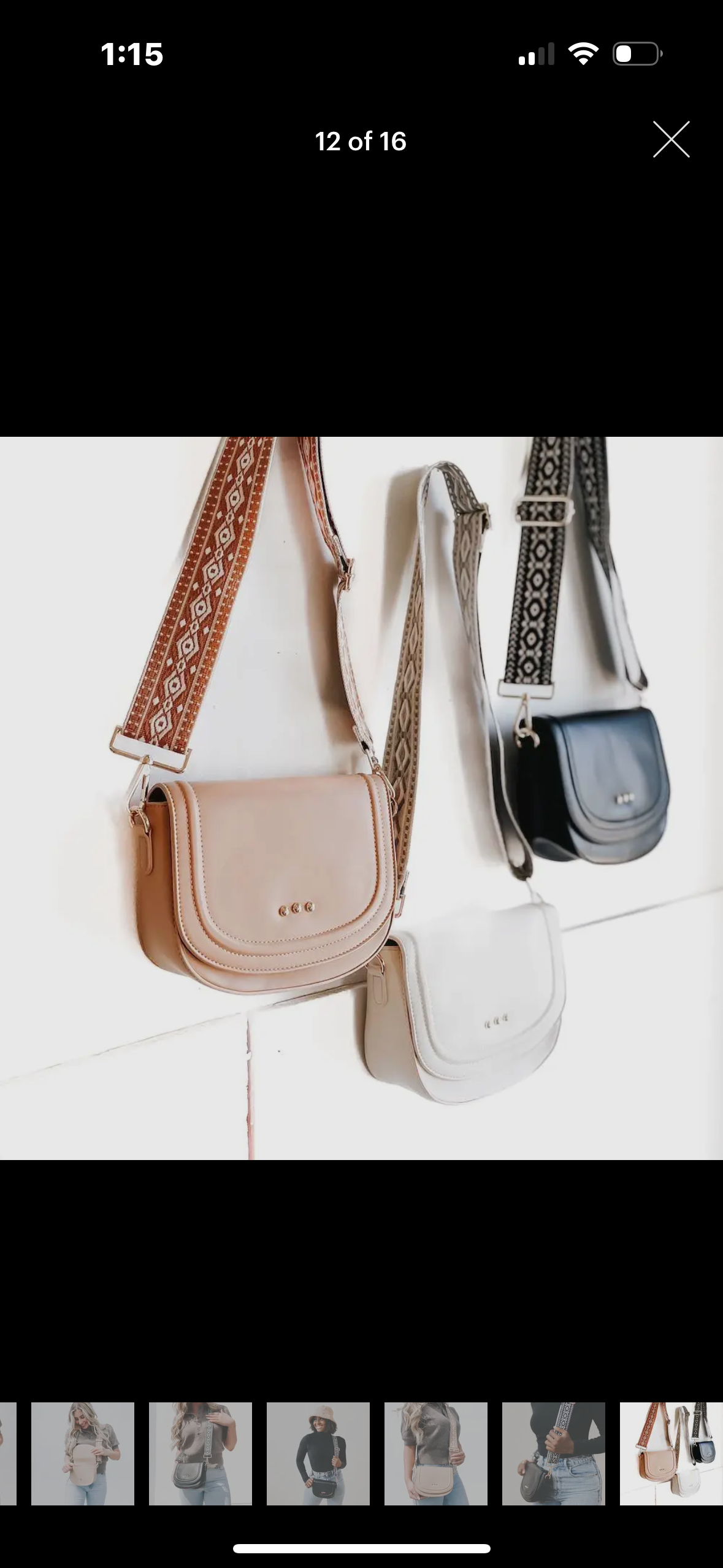 Serenity Saddle Bag