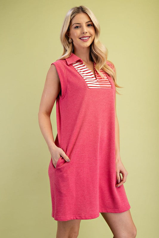 Knit Color-Block Dress