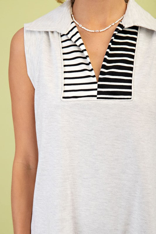 Knit Color-Block Dress