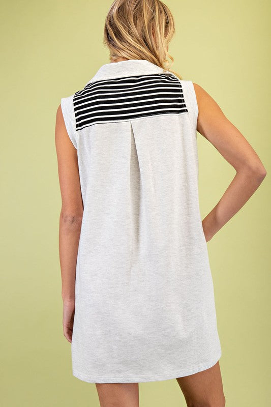 Knit Color-Block Dress