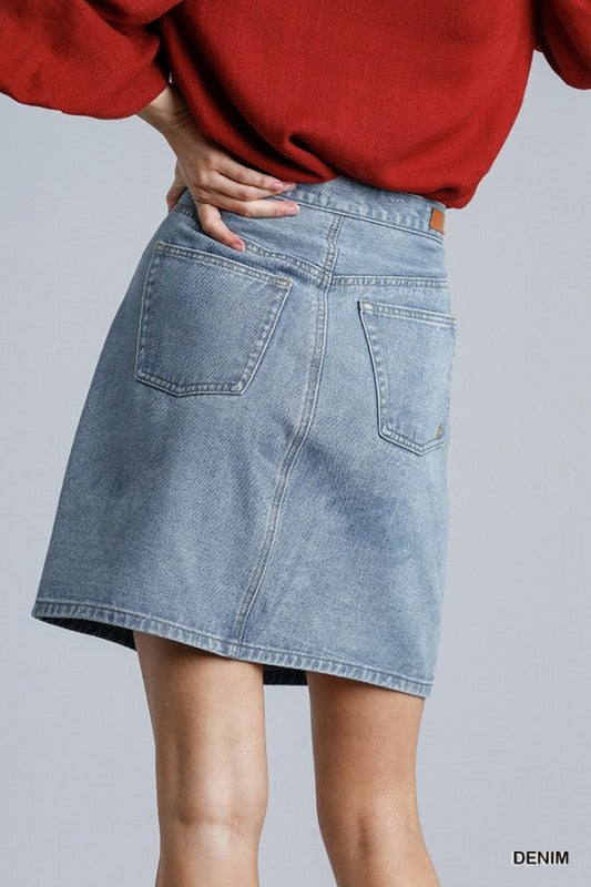 Julia Denim Skirt