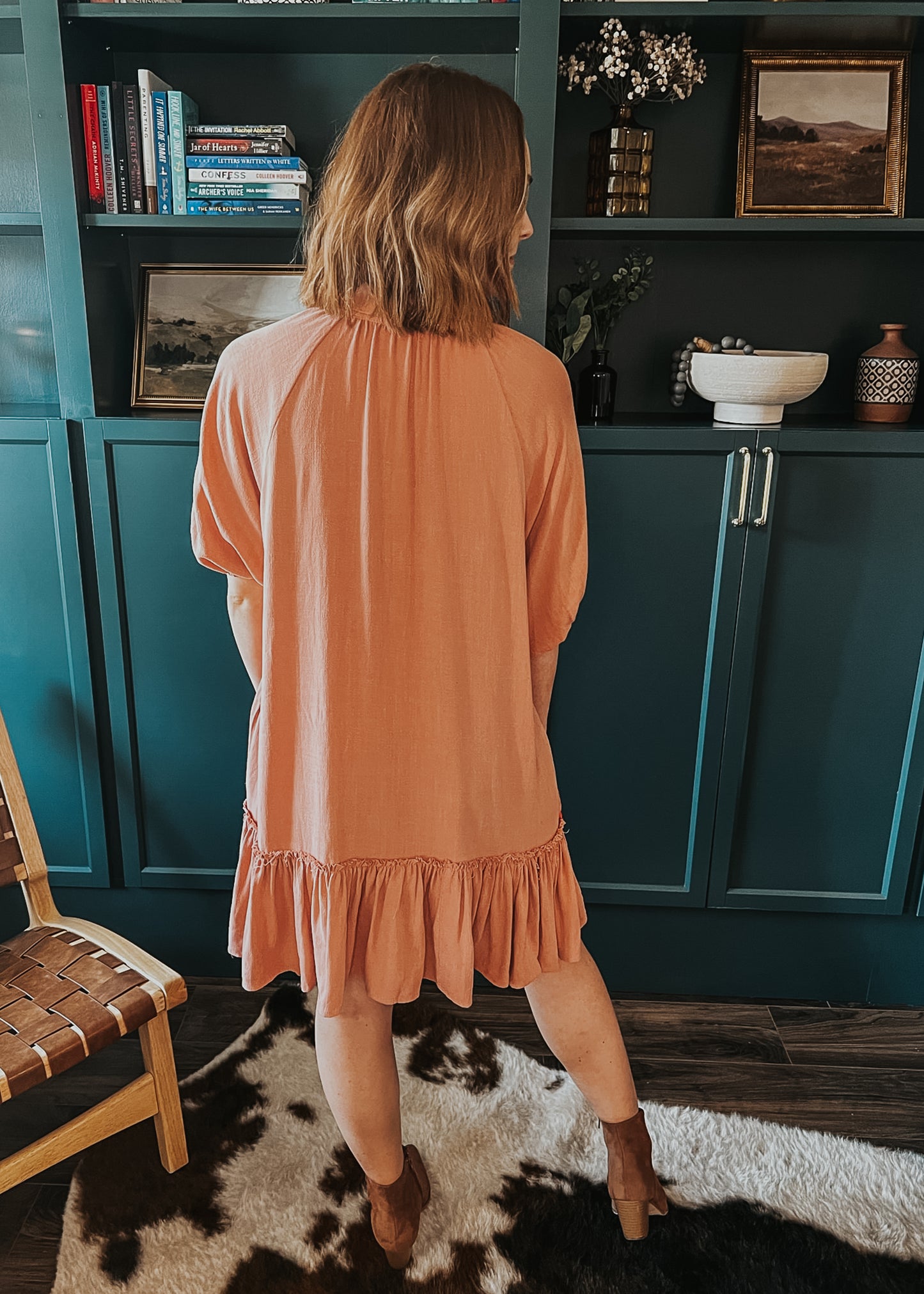 Palmer Dress - Apricot