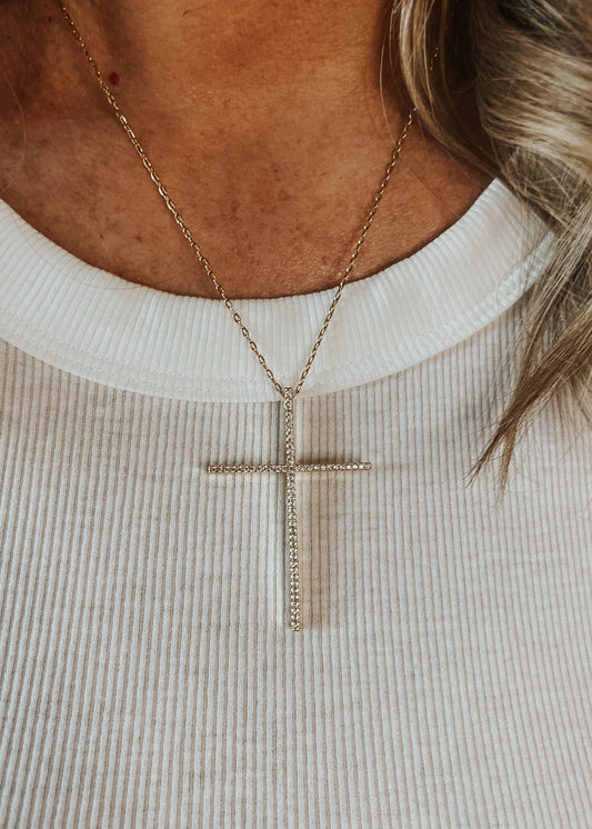 Gold Cross Necklace